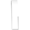 Ekena Millwork 6-in. W x 20-in. D x 28-in. H Thorton Architectural Grade PVC Knee Brace BRCP06X20X28THR - alternate 6